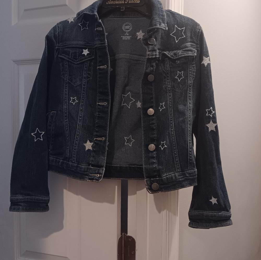 Star jean jacket